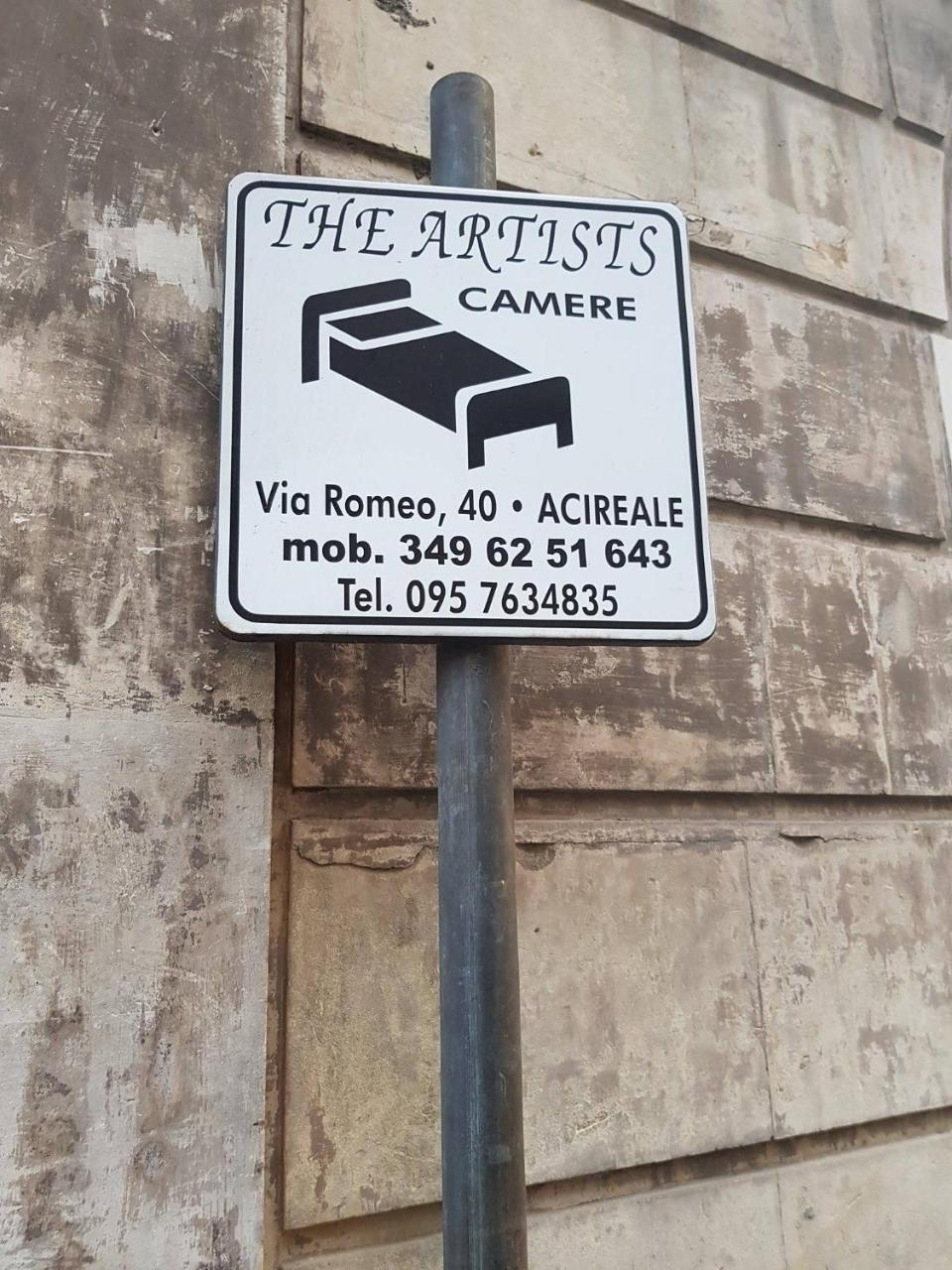 The Artists Bed and Breakfast Acireale Εξωτερικό φωτογραφία